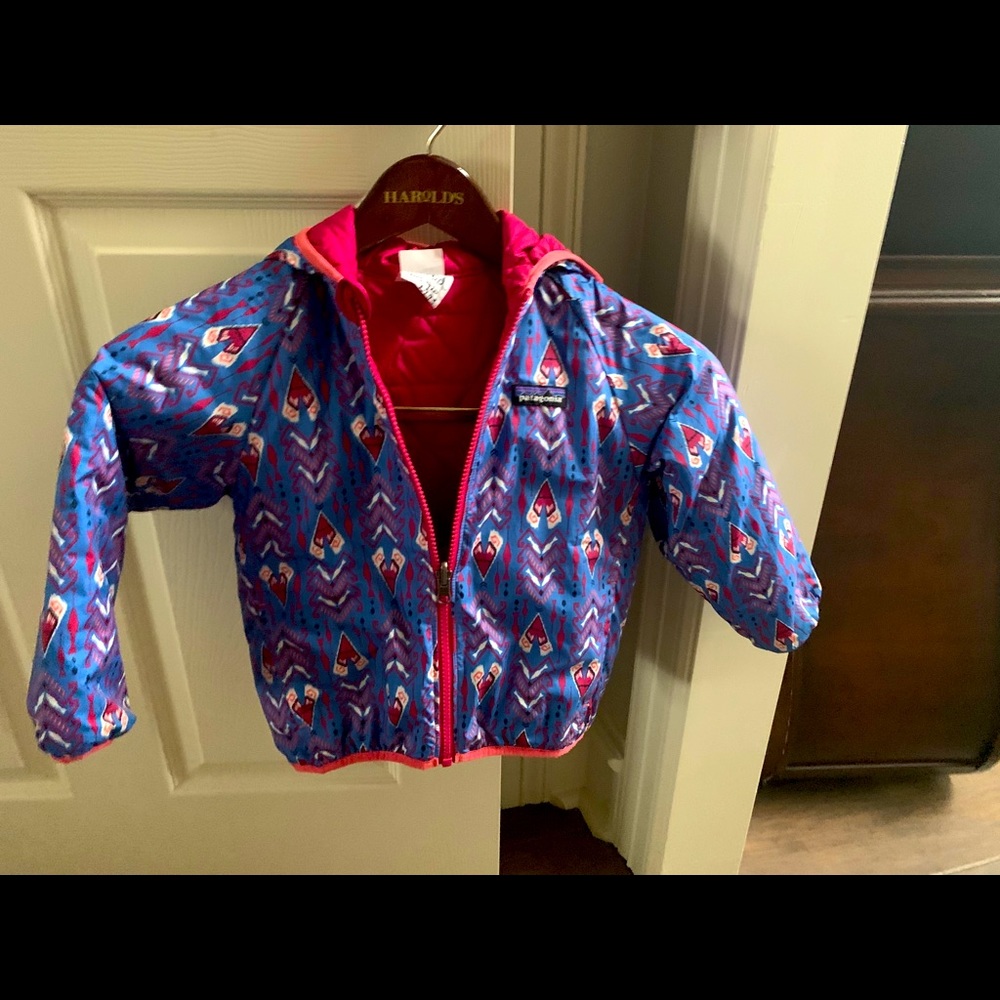Patagonia girls jacket with hood 4T